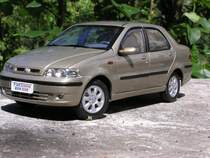 Fiat Siena/Palio/Albea, von den Chinsischen hersteller  Paudimodel .
Gre: 1/18.
