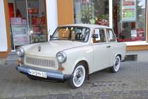 Dieser Trabant ist Gast bei der Old- und Youngtimerausstellung des MC H�nfeld am 30.08.2009 in 36088 H�nfeld