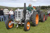 Landini bei der Oldtimerveranstaltung des  Deutz-Club Allmus  am 30.08.09 
