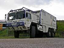 da kann man doch Wohnmobil zu sagen
ein MAN 6x6 der KAT-Baureihe
auf dem Wohnmobilparkplatz in Stralsund am 21.08.09