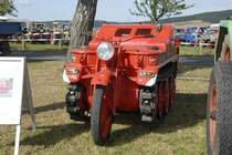 NSU Kettenkrad ausgestellt beim Oldtimertreffen des  Deutz-Club Allmus  am 30.08.2009 in Hofbieber-Allmus