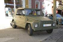 VW 181 bei der Old- und Youngtimerausstellung des MC H�nfeld am 30.08.2009 in 36088 H�nfeld
