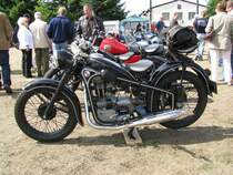Motorrad EMW R 35/3 beim 8. Oldtimertreffen Hagenow 30.08.2009
