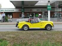 Coup Siata Spring 850 Spider, der Baujahre 1967 - 1970, aus dem Kreis Herzogtum Lauenburg beim 8. Oldtimertreffen Hagenow 30.08.2009
