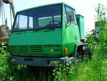 Steyr890 hat ausgedient, und wurde der Botanik �bergeben. 060614 