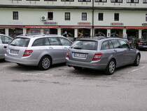 Eine klasse Duo: Mercedes-Benz C Klasse Kombi.