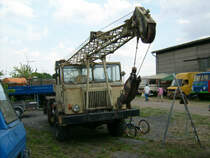 Alter Star Autokran beim Treffen in Rottelsdorf