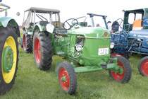 Deutz D 25.2 beim Oldtimertreffen des  Deutz-Club Allmus  am 30.08.2009 in Hofbieber-Allmus 

