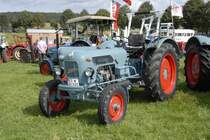 Eicher Tiger ausgestellt beim Oldtimertreffen des  Deutz-Club Allmus  am 30.08.2009 in Hofbieber-Allmus 