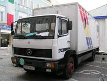 MB1524 dient als Technikwagen anl�sslich einer Wahlveranstaltung in Ried i.I.090905