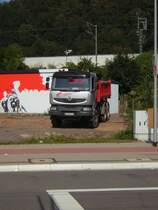 Noch ein Foto des Renault LKW am R�merkastell in Saarbr�cken.