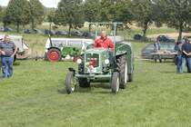 ein weiterer MAN beim Oldtimertreffen des  Deutz-Club Allmus  am 30.03.2009 in Hofbieber-Allmus
