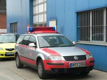 DB-Unfallhilfsfahrzeug in Ohlsdorf, Tag der offenen Tr am 2.9.2007