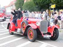 Mercedes-Benz Typ Nrburg 460 Feuerwehrfahrzeug der freiwilligen Feuerwehr Balgstdt, Baujahr 1929; 19.08.2007