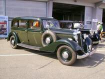 Horch 750 fotografiert auf dem Sachsenring 2009 am Fahrsicherheitstag