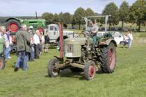 Fendt Dieselro ist Gast beim Oldtimertreffen des  Deutz-Club Allmus  am 30.03.2009 in Hofbieber-Allmus 