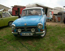 Der Vorg�nger des trabant, der P70 war beim Treffen in Rottelsdorf zu sehen