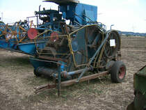 Fortschritt Hochdruckstrohpresse K442 beim Schleppertreffen in Rottelsdorf