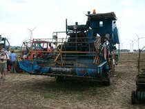 M�hdrescher E175 Patriot beim Schleppertreffen in Rottelsdorf. Er geh�rt ebenfalls zur Sammlung der Rottelsdorfer Schlepperfreunde