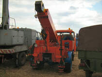 Heckansicht des W50 Abschlepp-und Bergefahrzeuges beim Rottelsdorfer Schleppertreffen