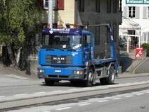 MAN  AG 14738  unterwegs in Aarwangen am 08.09.2009