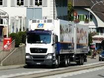 MAN  FR 215189 unterwegs in Aarwangen am 08.09.2009