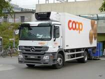 Mercedes ACTROS 1836  BE 2298 in Biel am 04.09.2009  