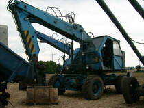 Weimar Bagger T174/2 der Rottelsdorfer Schlepperfreunde beim dortigen Schlepertreffen