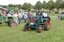 Hanomag R 16 (HT 293) beim Oldtimertreffen des  Deutz-Club Allmus  am 30.03.2009 in Hofbieber-Allmus 

