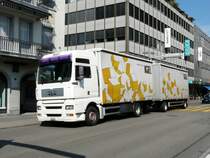 MAN  TG 9650 unterwegs in Rapperswi/SG am 07.09.2009