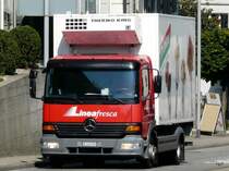 Mercedes  BE 649165 unterwegs in Aarwangen am 08.09.2009