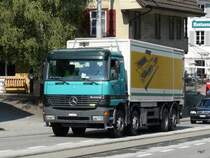 Mercedes ACTROS 3243  AG 16735 unterwegs in Aarwangen am 08.09.2009