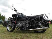 Eine sch�ne BMW mit Beiwagen. gesehen im Sep. 2009