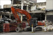 Hitachi Zaxis 350LCN von P&Z Abbruch. (14.09.2009)