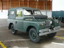 Land Rover des ehem. BGS gesehen am Tag der offenen Tr bei der Bundespolizeiabteilung Hnfeld anl. des 50-jhrigen Standortjubilums am 13.09.2009 in 36088 Hnfeld 
