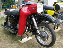 Motorrad MZ 250/2 de luxe beim 8. Oldtimertreffen Hagenow 30.08.2009
 Hagenow 30.08.2009