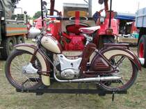 Moped Simson SR 2 E beim 8. Oldtimertreffen Hagenow 30.08.2009
 Hagenow 30.08.2009