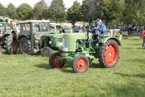 Fendt Dieselross erscheint zum Oldtimertreffen des  Deutz-Club Allmus  am 30.03.2009 in Hofbieber-Allmus 