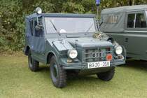 DKW Munga des ehem. BGS ausgestellt am Tag der offenen Tür bei der Bundespolizeiabteilung Hünfeld anl. des 50-jährigen Standortjubiläums am 13.09.2009 in 36088 Hünfeld 