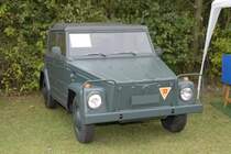 VW 181 des ehem. BGS ausgestellt am Tag der offenen T�r bei der Bundespolizeiabteilung H�nfeld anl. des 50-j�hrigen Standortjubil�ums am 13.09.2009 in 36088 H�nfeld 
