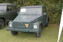 VW 181 des ehem. BGS ausgestellt am Tag der offenen T�r bei der Bundespolizeiabteilung H�nfeld anl. des 50-j�hrigen Standortjubil�ums am 13.09.2009 in 36088 H�nfeld 
