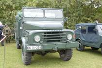 Hanomag AL 28 des ehem. BGS ausgestellt am Tag der offenen Tür bei der Bundespolizeiabteilung Hünfeld anl. des 50-jährigen Standortjubiläums am 13.09.2009 in 36088 Hünfeld 
