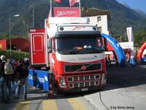 Im Hinblick auf die Fussball EM in der Schweiz und sterreich lancierte der SFV (Schweizer Fussball Verband) ein PlayFootball-Mobil, das bis zur EM in der ganzen Schweiz herum touren wird. Anlsslich des 125 jhrigen Jubilums der Gotthardbahn am 8./9.9.07 wurde der SFV Volvo FH12 nach Erstfeld gebracht.