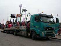 VOLVO FH13-380 bei der Abholung von Messegut in Ried i.I. ;090914