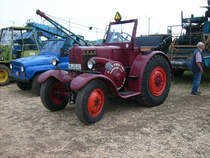 45PS lanz-Bulldog am Sonntag Vormittag beim Rottelsdorfer Schleppertreffen