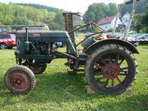 Hanomag R 12 steht beim 4. Tanner Bulldog- und Oldtimertreffen am 20.09.2009 in Tann/Rh�n 