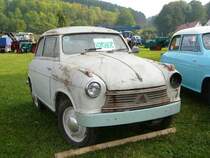 Lloyd Alexander ..... vorher .....steht beim 4. Tanner Bulldog- und Oldtimertreffen am 20.09.2009 in Tann/Rh�n 