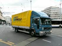 Volvo  GE 247118 unterwegs in der Stadt Genf am 04.09.2009