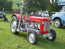 MF 25 gl�nzt beim 4. Tanner Bulldog- und Oldtimertreffen am 20.09.2009 in Tann/Rh�n 