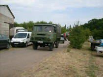 Ebenso der LO machte sich am Sonntagmittag bereits wieder auf die Heimreise vom Rottelsdorfer Schleppertreffen